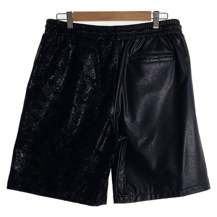 Last Nest ラストネスト Leather Switching Shorts レザー