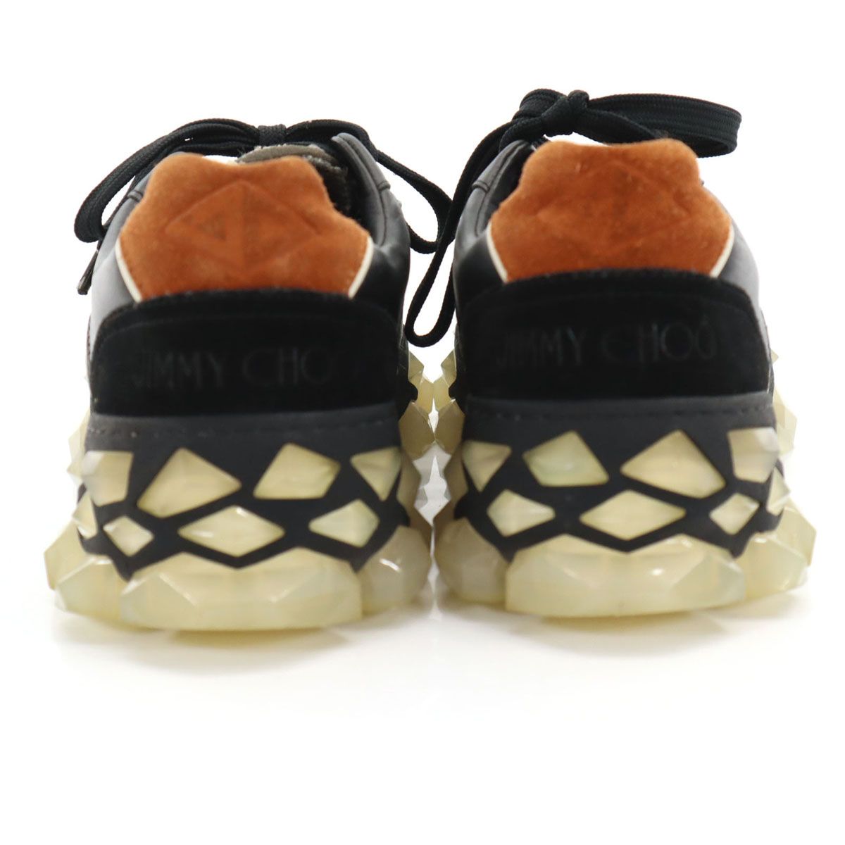 JIMMY CHOO ジミーチュウ DIAMOND X TRAINER スニーカー 40 ブラック