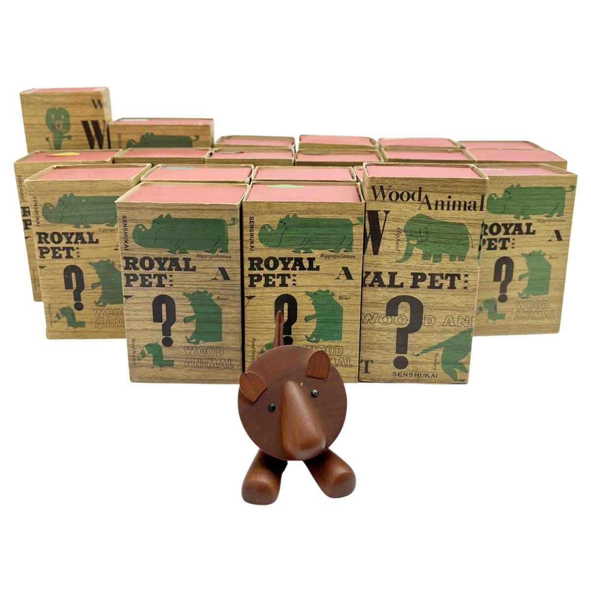 ◆◆ベルメゾン 千趣会 ロイヤルペット 木製 置物 20種類 21体コンプリートセット オブジェ