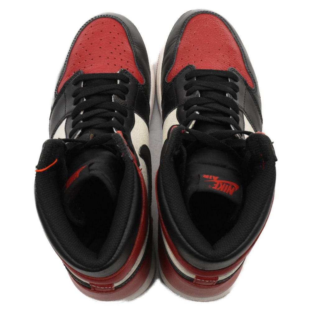 NIKE (ナイキ) AIR JORDAN 1 RETRO HIGH OG BRED TOE エア NIKE (ナイキ) AIR JORDAN 1 RETRO HIGH OG BRED TOE エア