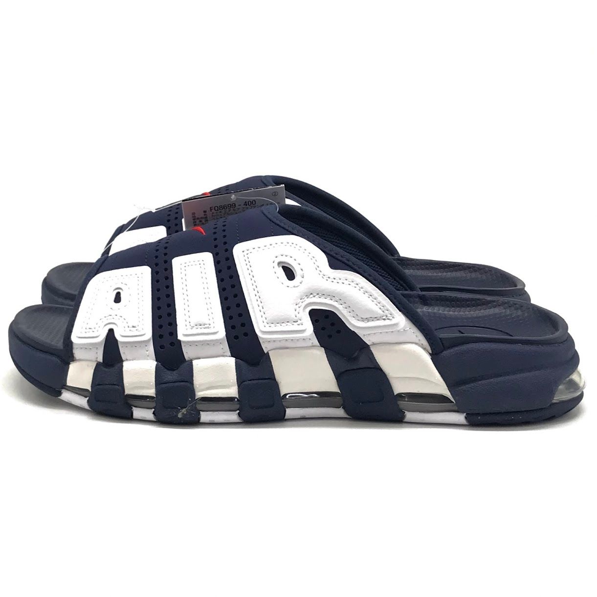 NIKE ナイキ サンダル AIR MORE UPTEMPO SLIDE OLYMPIC モアテン FQ 8699-400 ネイビー 29 cm 126