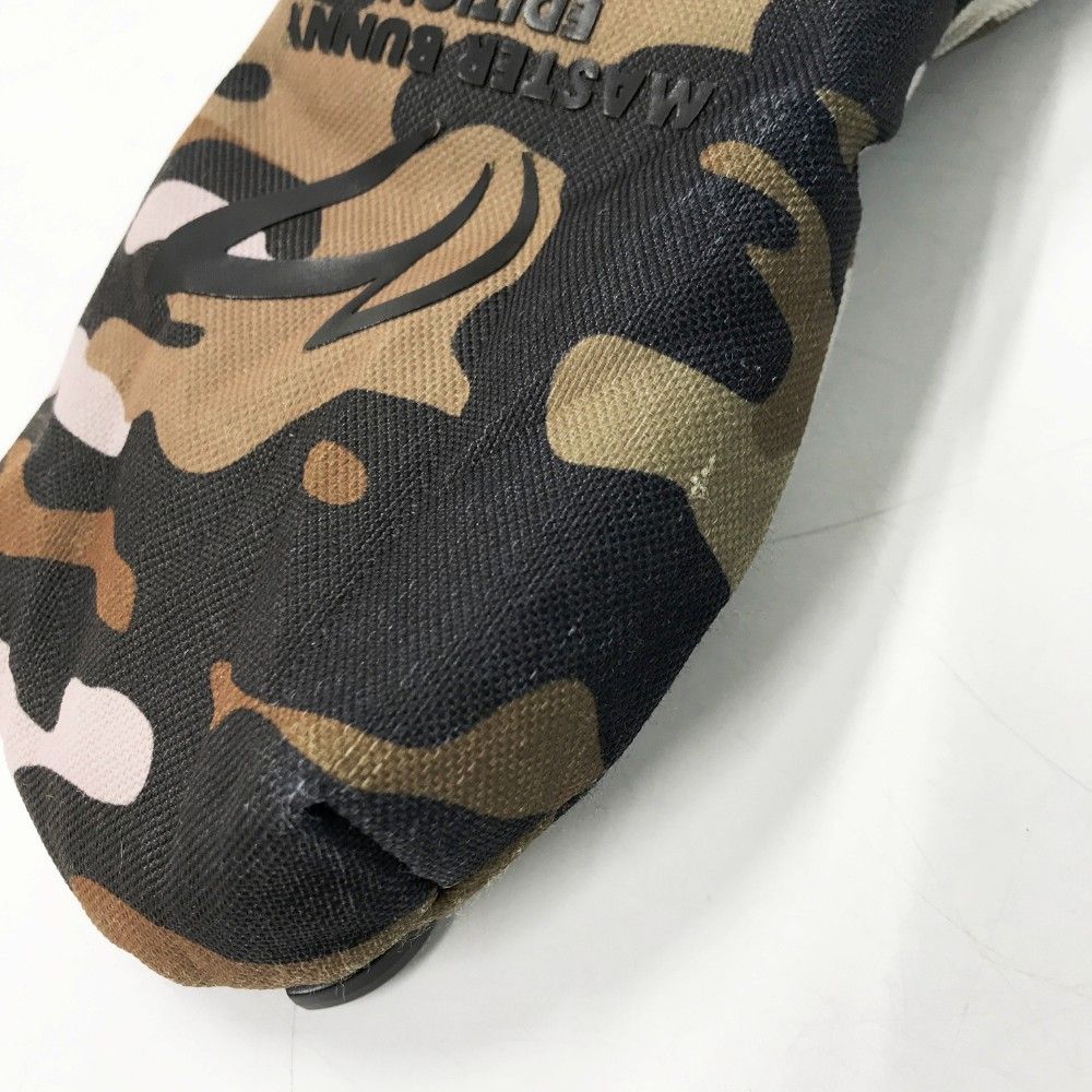MASTER BUNNY EDITION マスターバニーエディション  ヘッドカバー 3点セット 迷彩柄 カモフラ ブラック系 DR FW UT [240101424152] ゴルフウェア ストスト MASTER BUNNY EDITION マスターバニーエディション ヘッドカバー