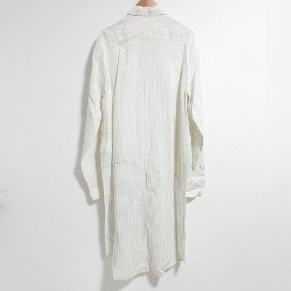 【新品】JIL SANDER ジルサンダー ストライプ ロングワンピース 美品 JIL SANDER ジルサンダー ストライプ シルクブレンド