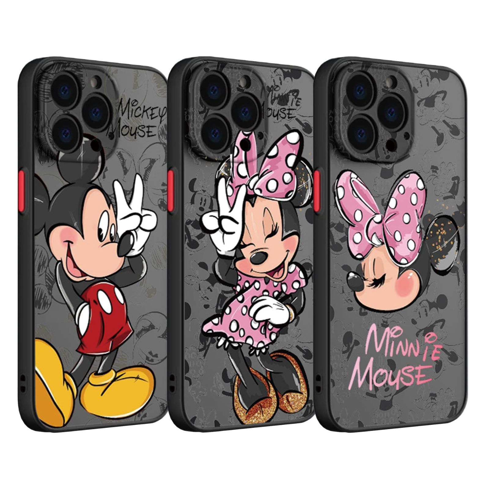 【新着商品】GREDNO Phone16 用 ケース ミニー スマホケース phone 16 ?用 全機種対応 シリカゲル ケース すり傷防止 指紋防止 耐衝撃 ミッキーマウス phone16 ケース 携帯保護カバー ソフト 軽量