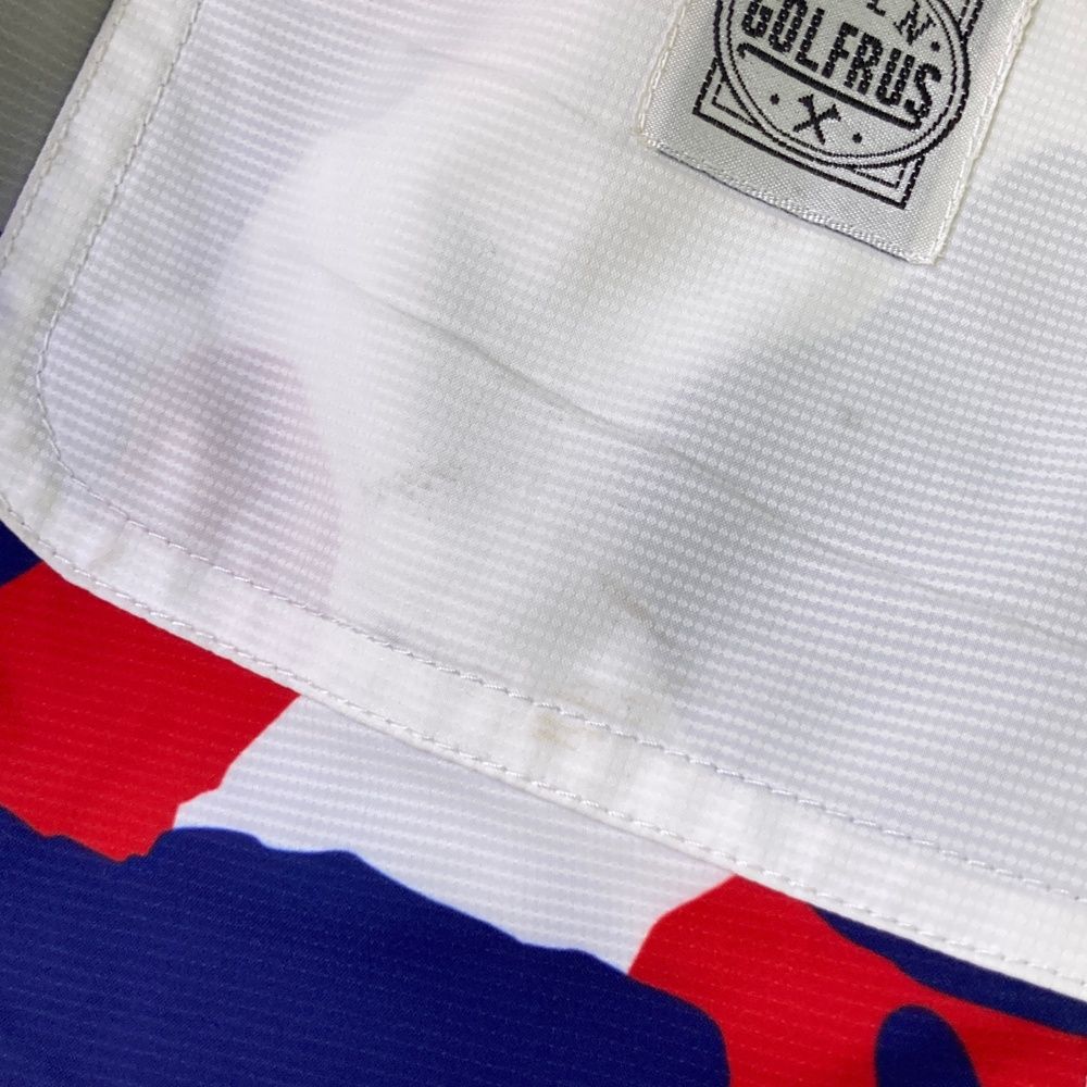 サイズ：4 RUSSELUNO ラッセルノ ; ハーフパンツ カモフラ柄 ホワイト