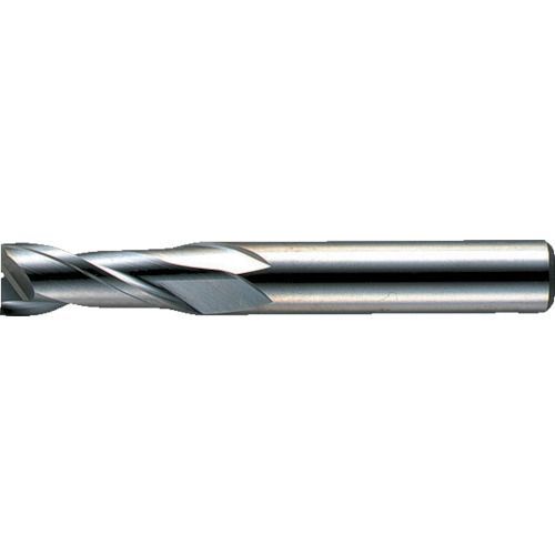 三菱Ｋ　２枚刃汎用　ハイススクエアエンドミルミディアム刃長（Ｍ）３０ｍｍ