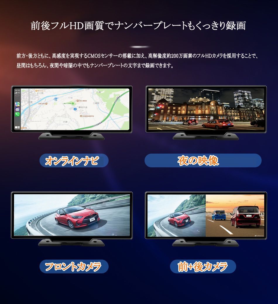 バックカメラ付き 64G