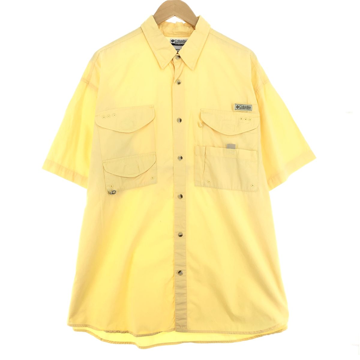 古着 コロンビア Columbia PFG 半袖 フィッシングシャツ メンズXL/eaa436737