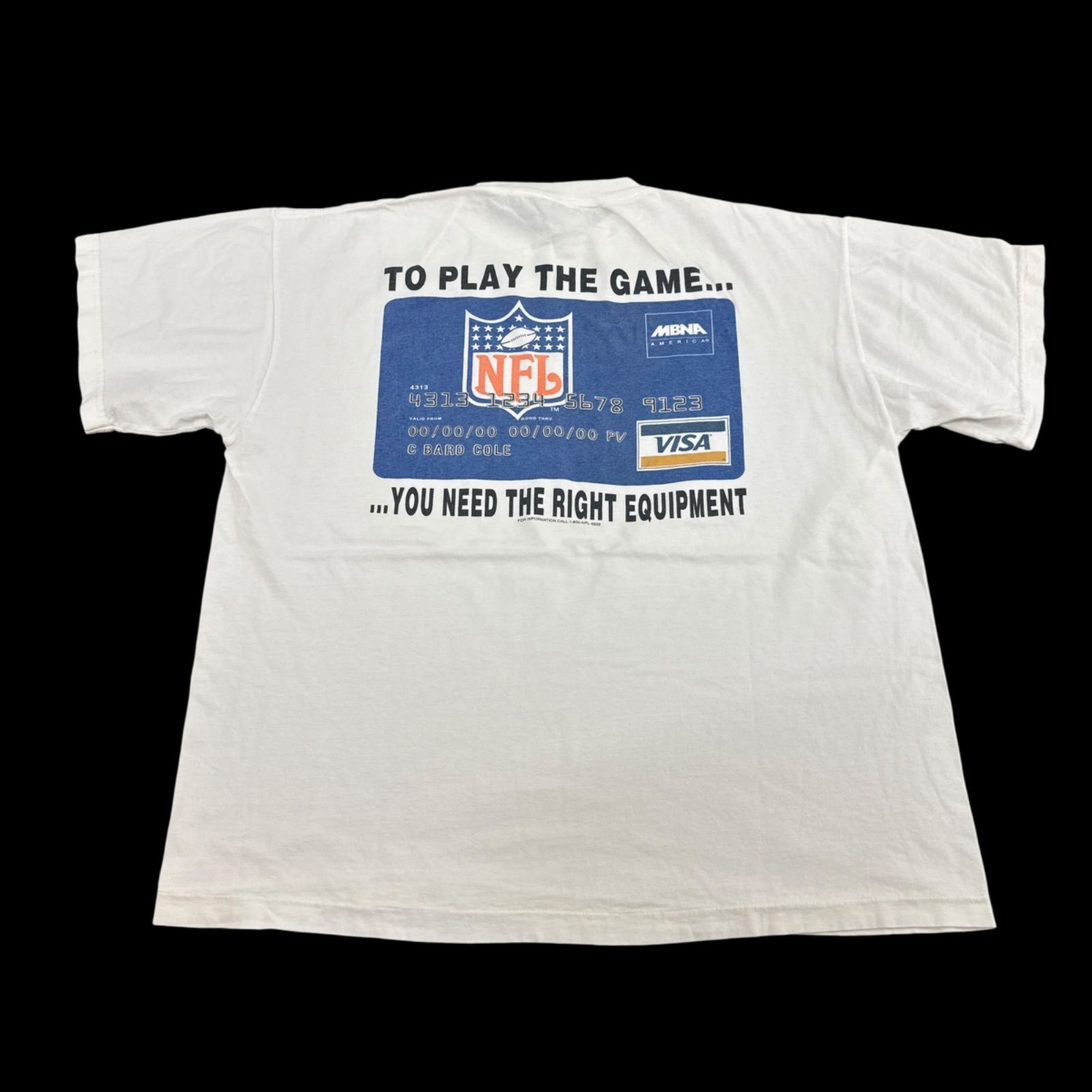 90s NFL Visa メキシコ製 アメフト Americanfootball フェスTシャツ 