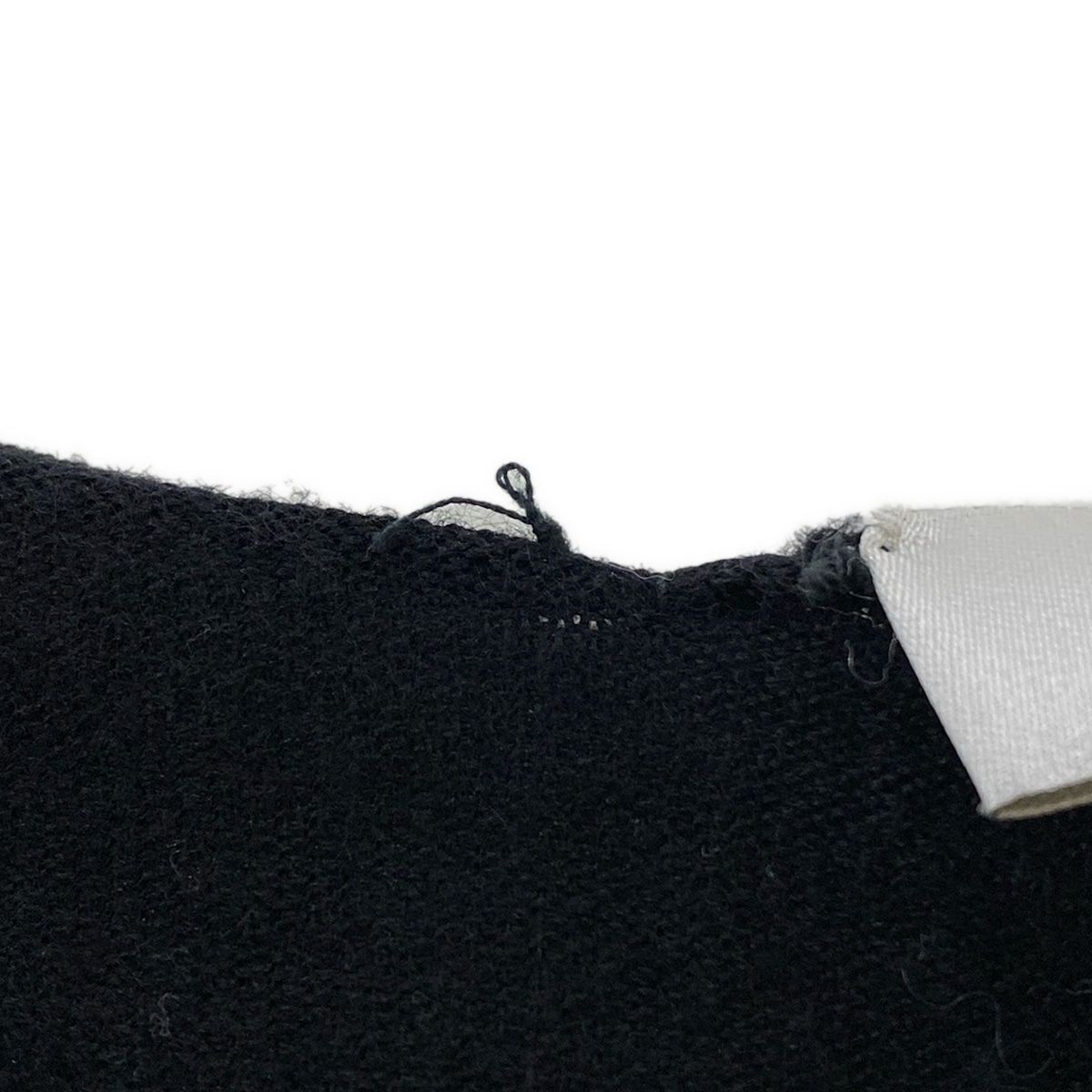  VALENTINO バレンチノ カーディガン サイズS レディース - 黒×アイボリー 長袖 レース 長袖 カーディガン ボレロ アンサンブル