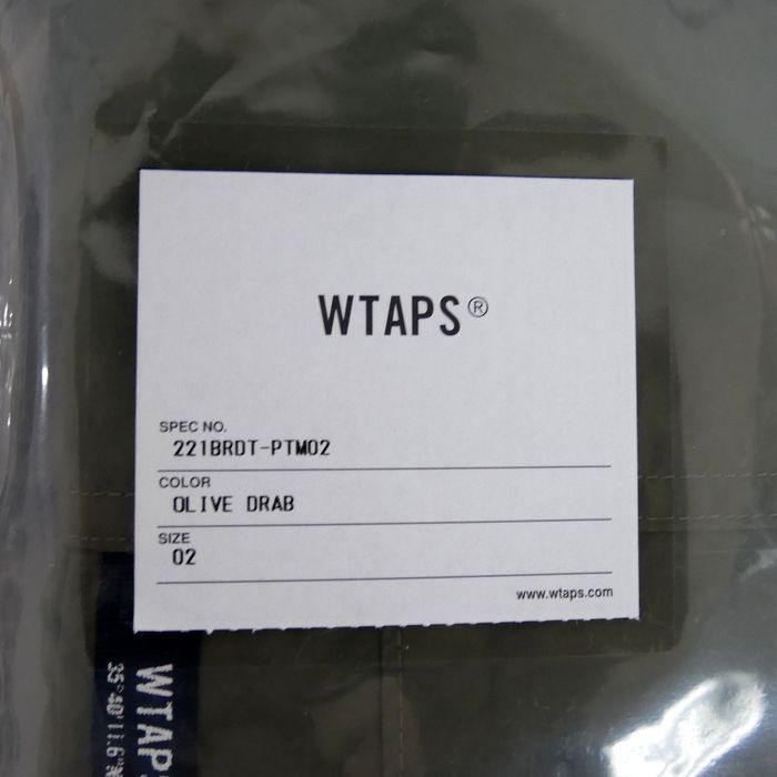 WTAPS ダブルタップス 国内正規 22SS TRACKS TROUSERS NYLON TASSAH ナイロントラックパンツ カーゴパンツ  221BRDT-PTM02 OLIVE DRAB OD オリーブドラブ 02 M - メルカリ