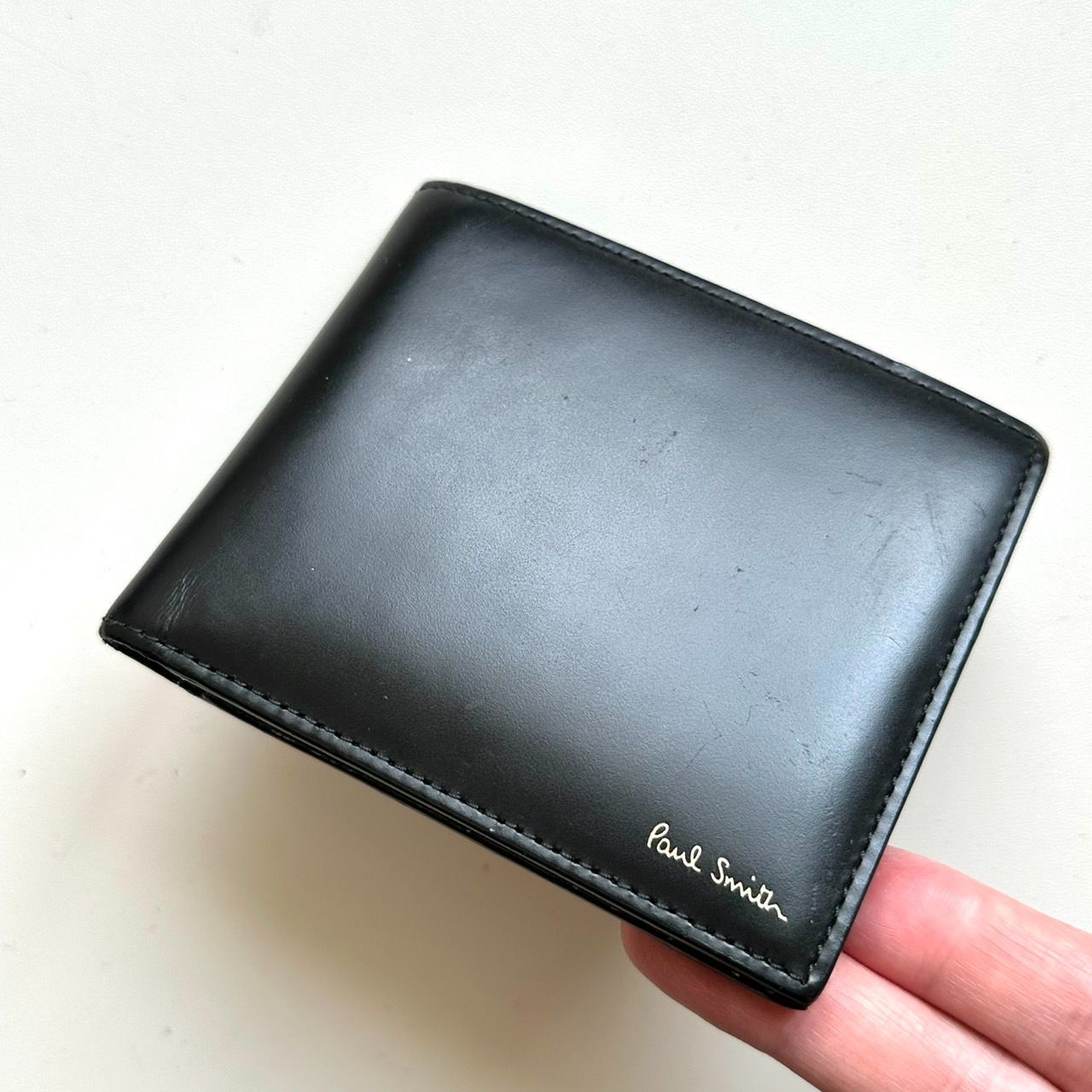 【Paul Smith】レア！ポールスミス スリム二つ折り財布 ミニクーパー Paul Smith ポールスミス 財布 二つ折り メンズ 折財布 レザー