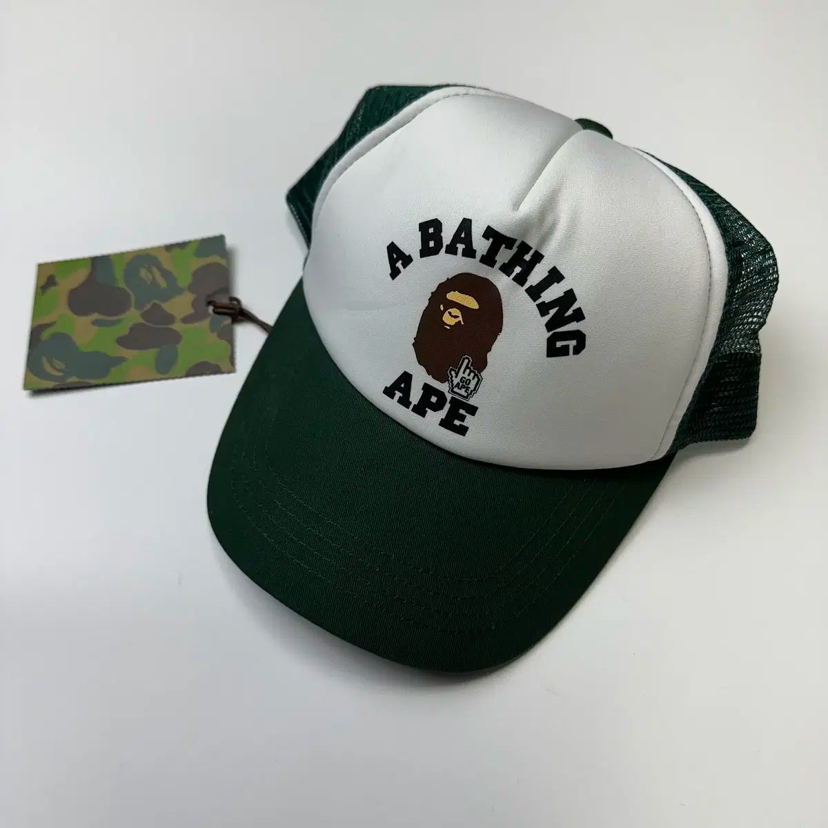 BAPE COLLEGE MESH CAP A BATHING APE アベイシングエイプ キャップ