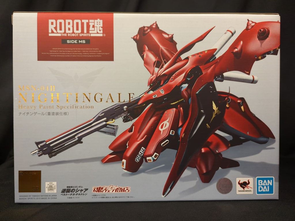 ☪ BANDAI SPIRITS ROBOT魂<SIDE MS> 機動戦士ガンダム 逆襲のシャア ベルトーチカ チルドレン ナイチンゲール 重塗装仕様 SP