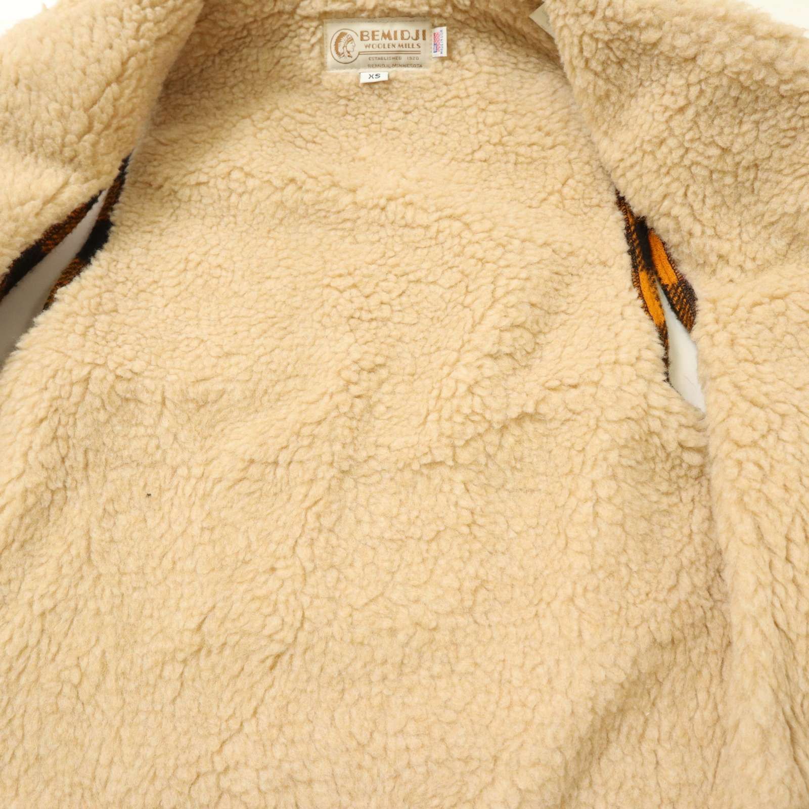 USA製☆ BEMIDJI WOOLEN MILLS ベミジ ウーレンミルズ 秋冬 ボア 
