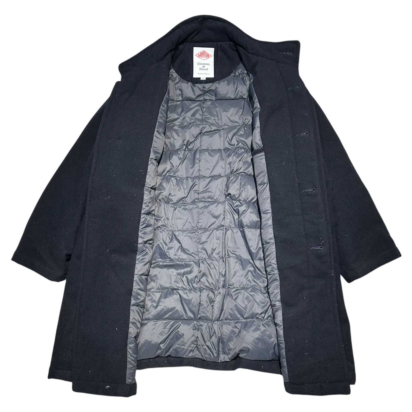 DANTON(ダントン) Stand Collar Wool Down Coat スタンドカラー