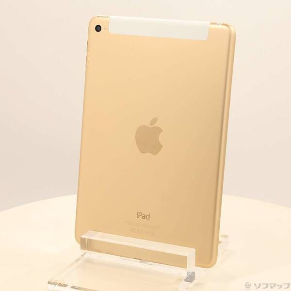 中古品〕 iPad mini 4 128GB ゴールド MK782J／A SoftBank【297】