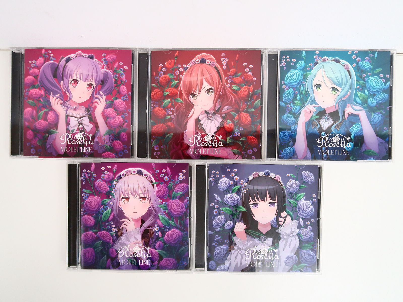 CD/5枚セット BanG Dream! Roselia / VIOLET LINE/キャラクター