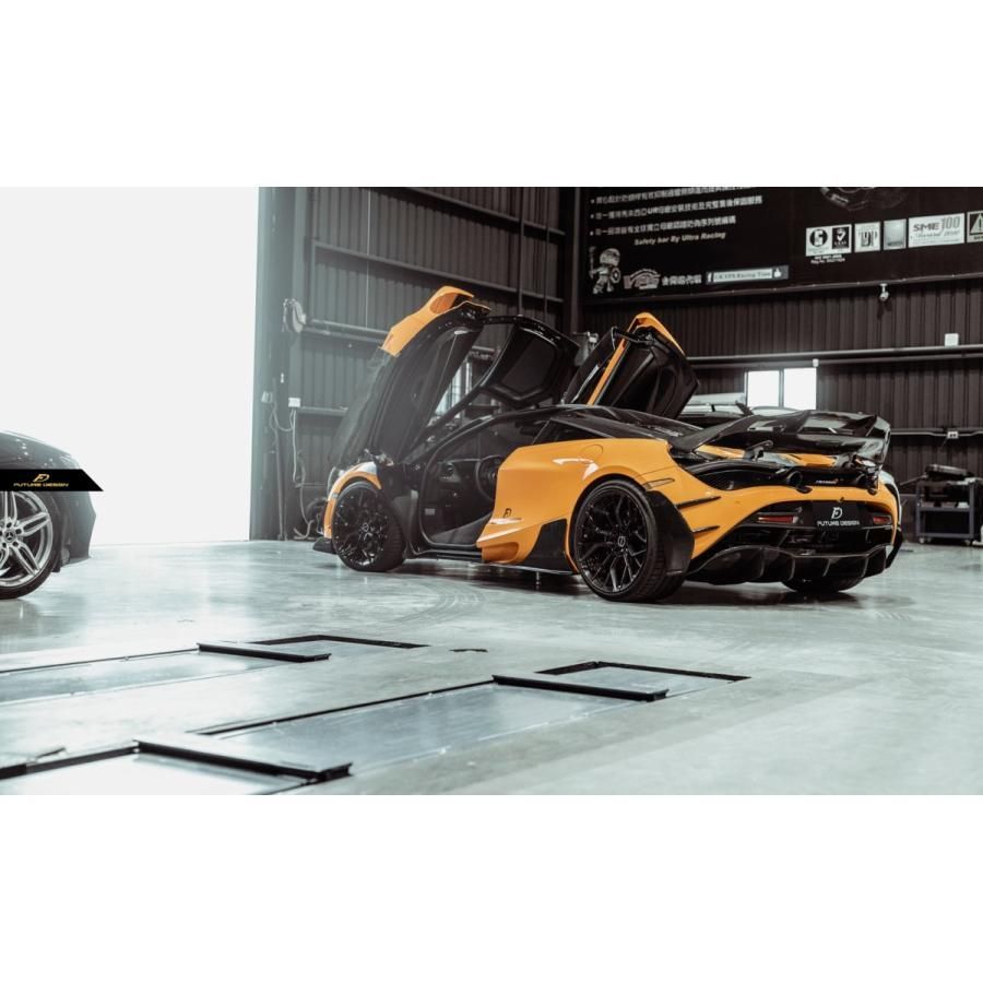 McLaren マクラーレン 720S リア用 ディフューザー 本物Drycabon ドライカーボン パフォーマンス エアロ カスタム