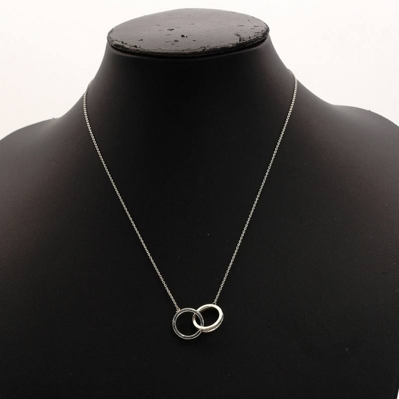TIFFANY＆Co. インターロッキングネックレス silver925 ティファニー Tiffany&Co. インターロッキング ネックレス