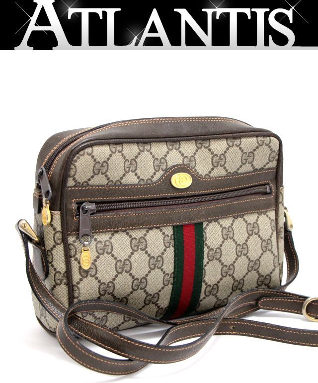 グッチ GUCCI オールドグッチ ショルダーバッグ シェリーライン
