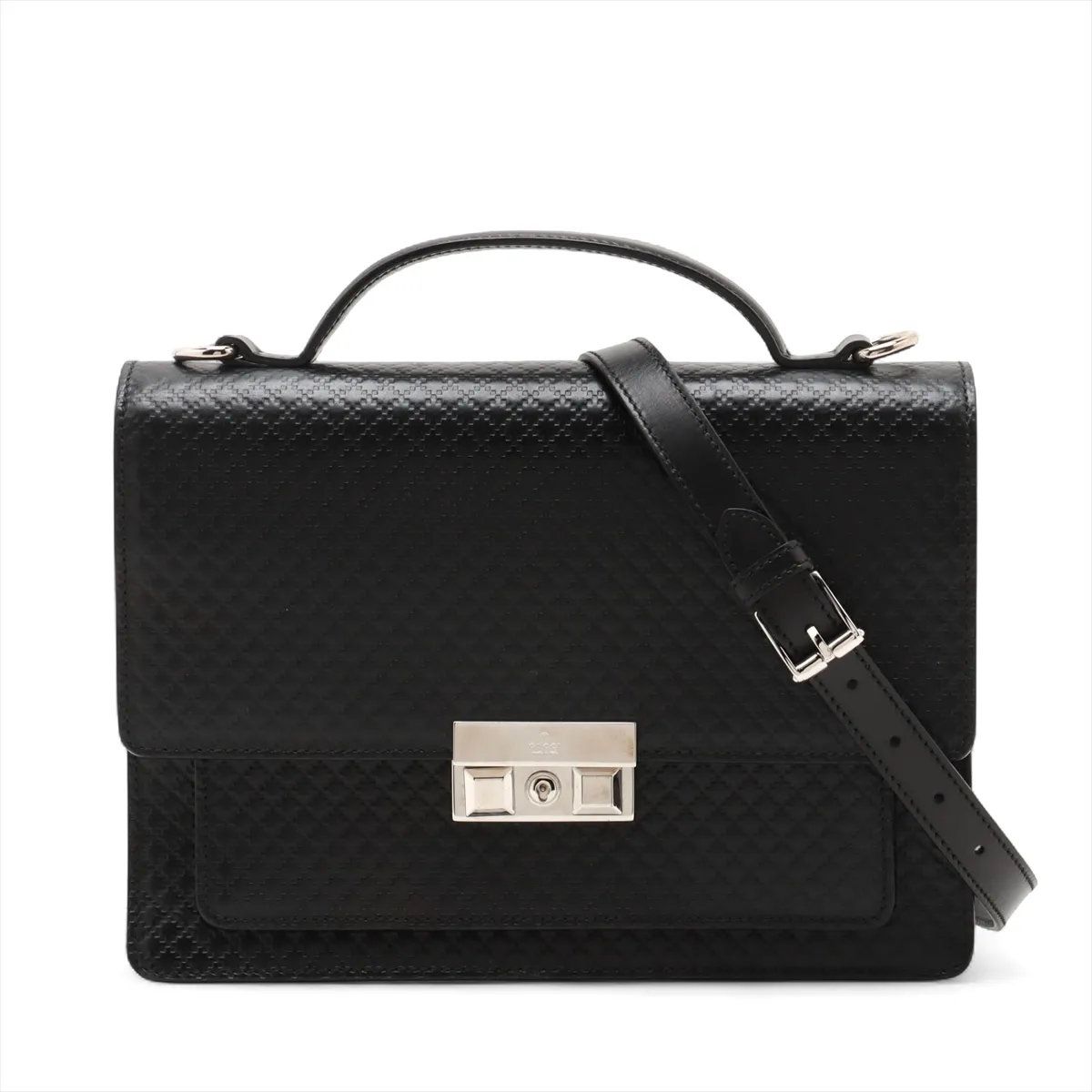 グッチ ディアマンテ レザー 2WAY ショルダーバッグ 斜め掛け メッセンジャー ビジネス 通勤 223650 トート メンズ EME CW63-6