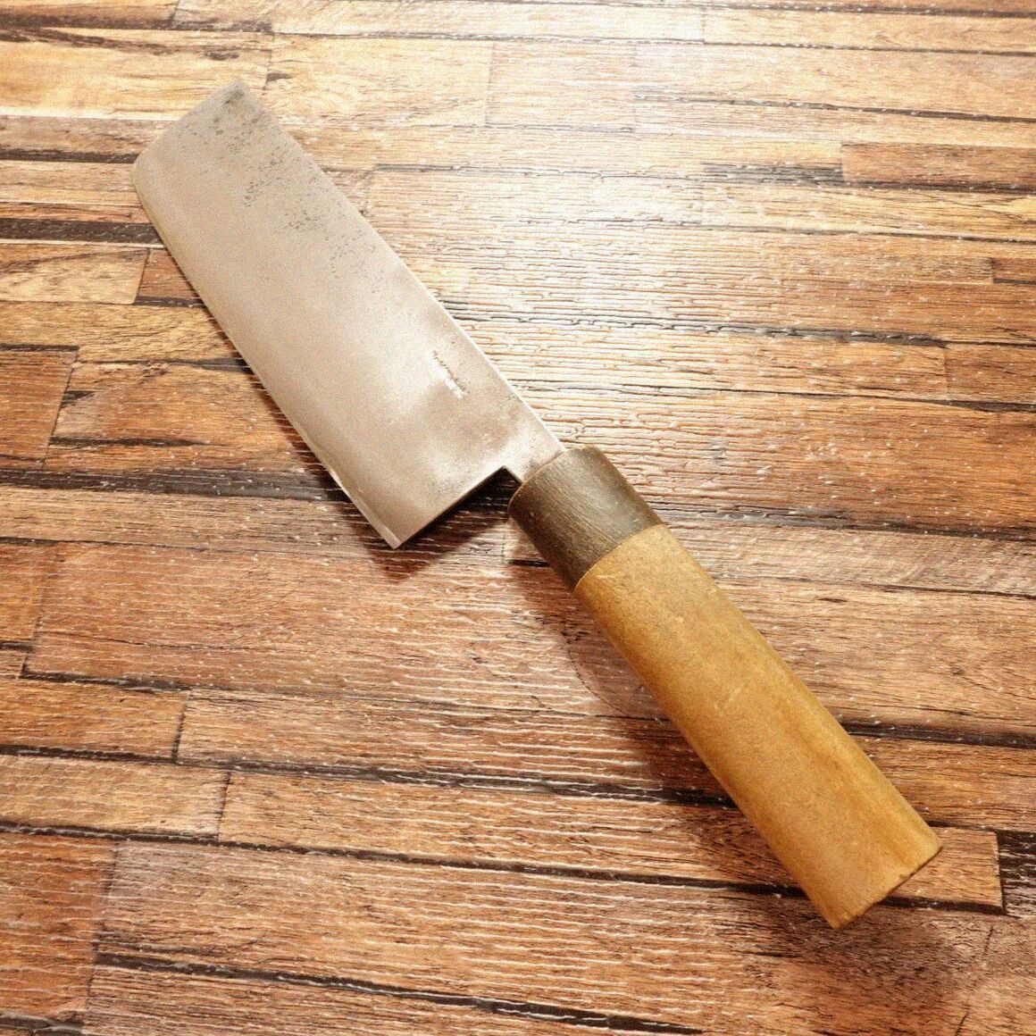 木屋　イヅツキ　菜切包丁　西型　170mm　水牛口 イヅツキ 菜切包丁 西型 170mm 水牛口 – 木屋