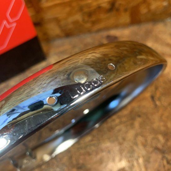 ルーカス 純正 ヘッドライトリム 7インチ トライアンフ AJS BSA