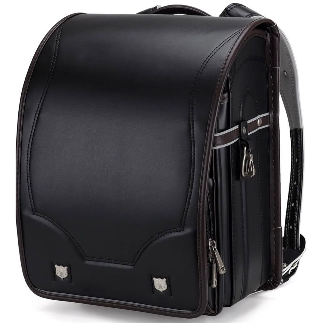 新品】ランドセル 黒 ブラック 軽い 丈夫 ワンタッチロック クラリーノ 