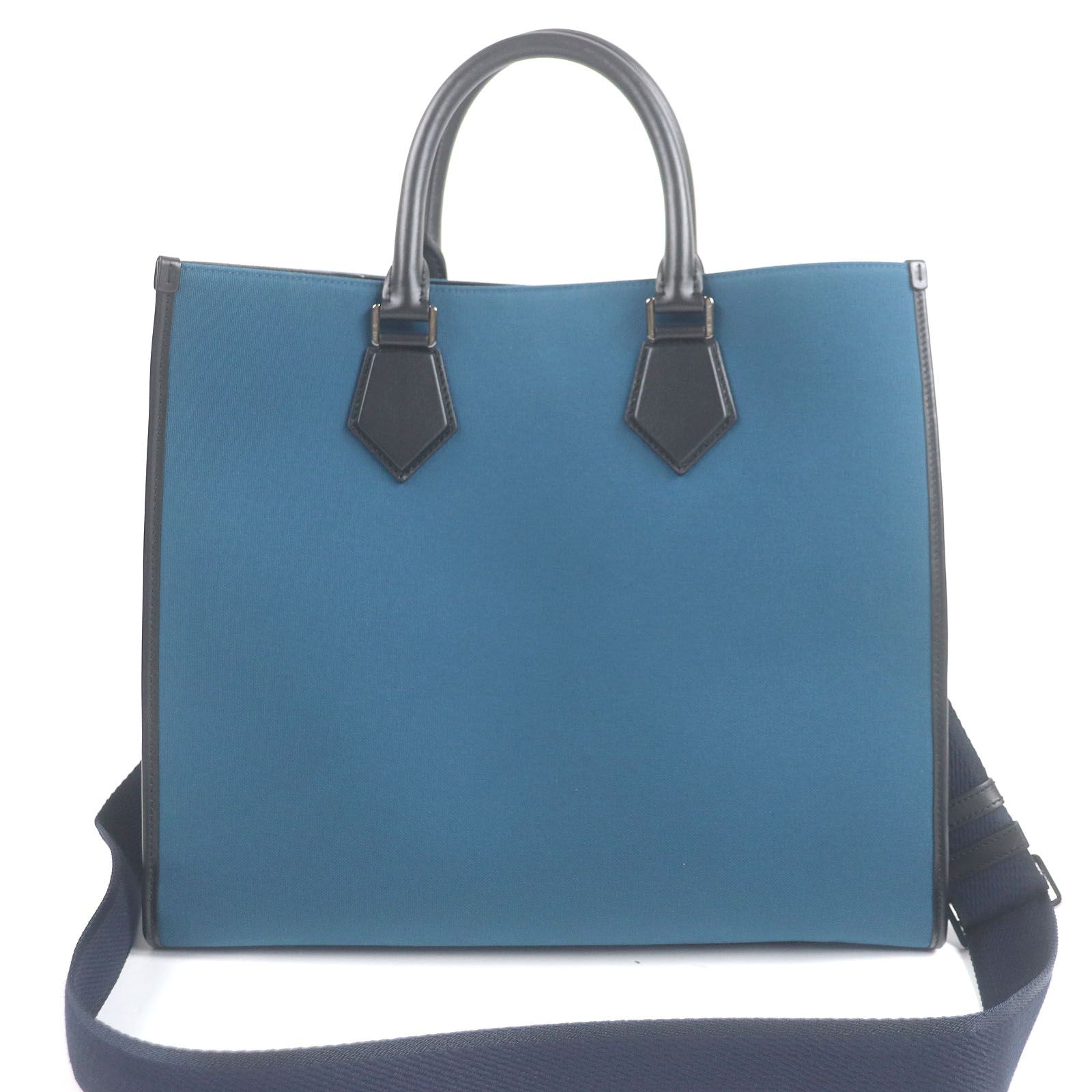 【美品】ドルチェアンドガッバーナ エッジ 2way トートバッグ デニム メンズ ドルチェアンドガッバーナ エッジ 2way トートバッグ デニム メンズ