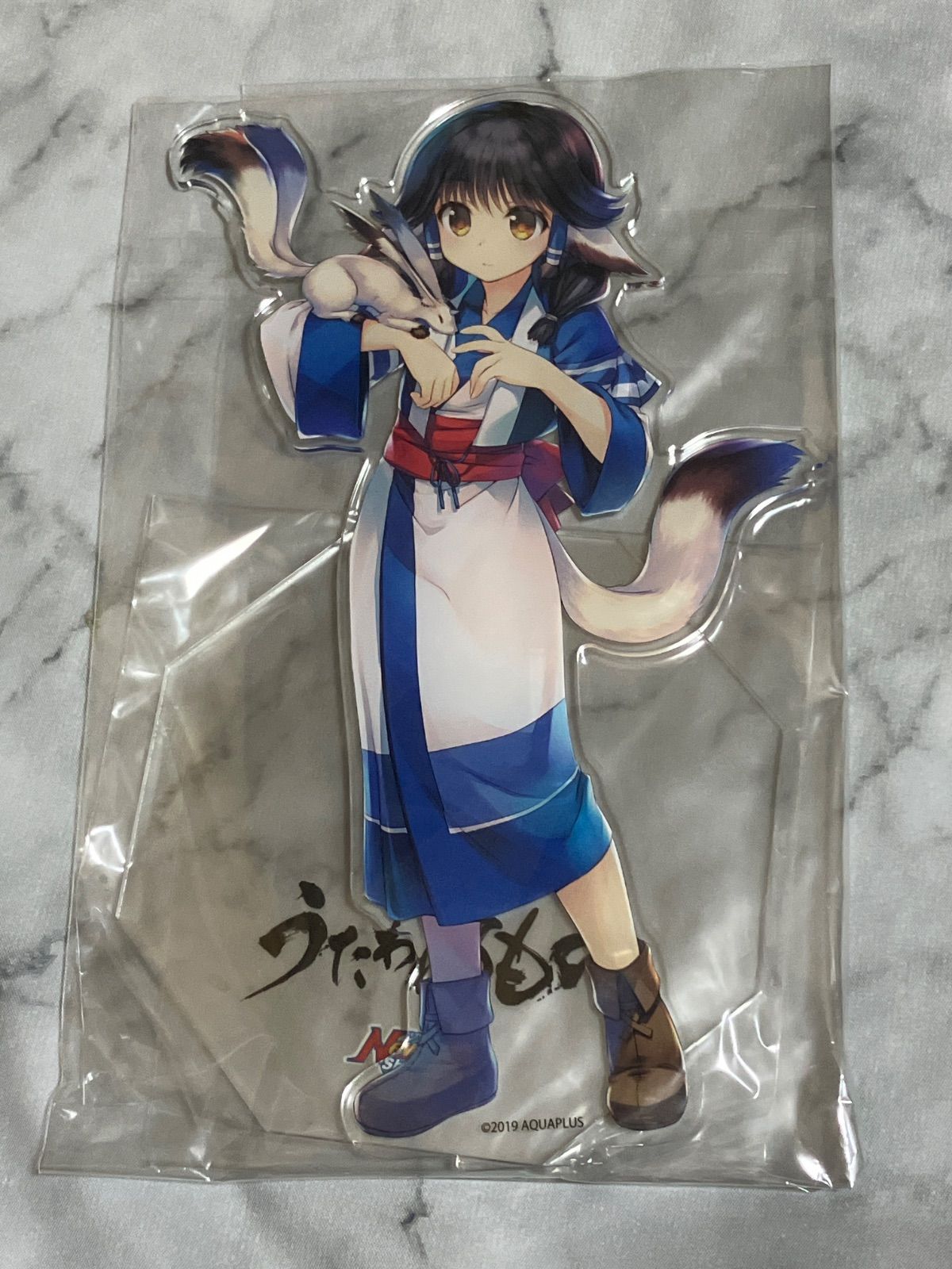 うたわれるもの　アルルゥ　ビッグ アクリルスタンド　受注生産　NewType新宿カフェ　BIGアクリルスタンド