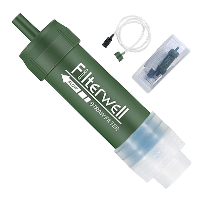 5段階浄水システム 携帯浄水器 簡単水濾過 災害 アウトドア 徹底比較