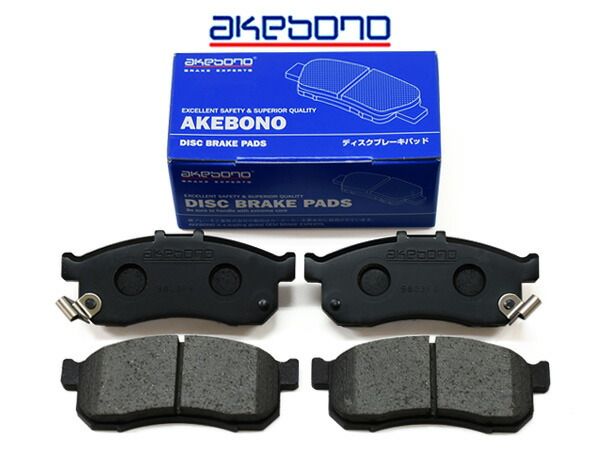 N-BOX JF1 ブレーキパッド フロント アケボノ 4枚セット ターボ無 車体番号1400001～ 国産 akebono AN-796WK H25.12～H29.09
