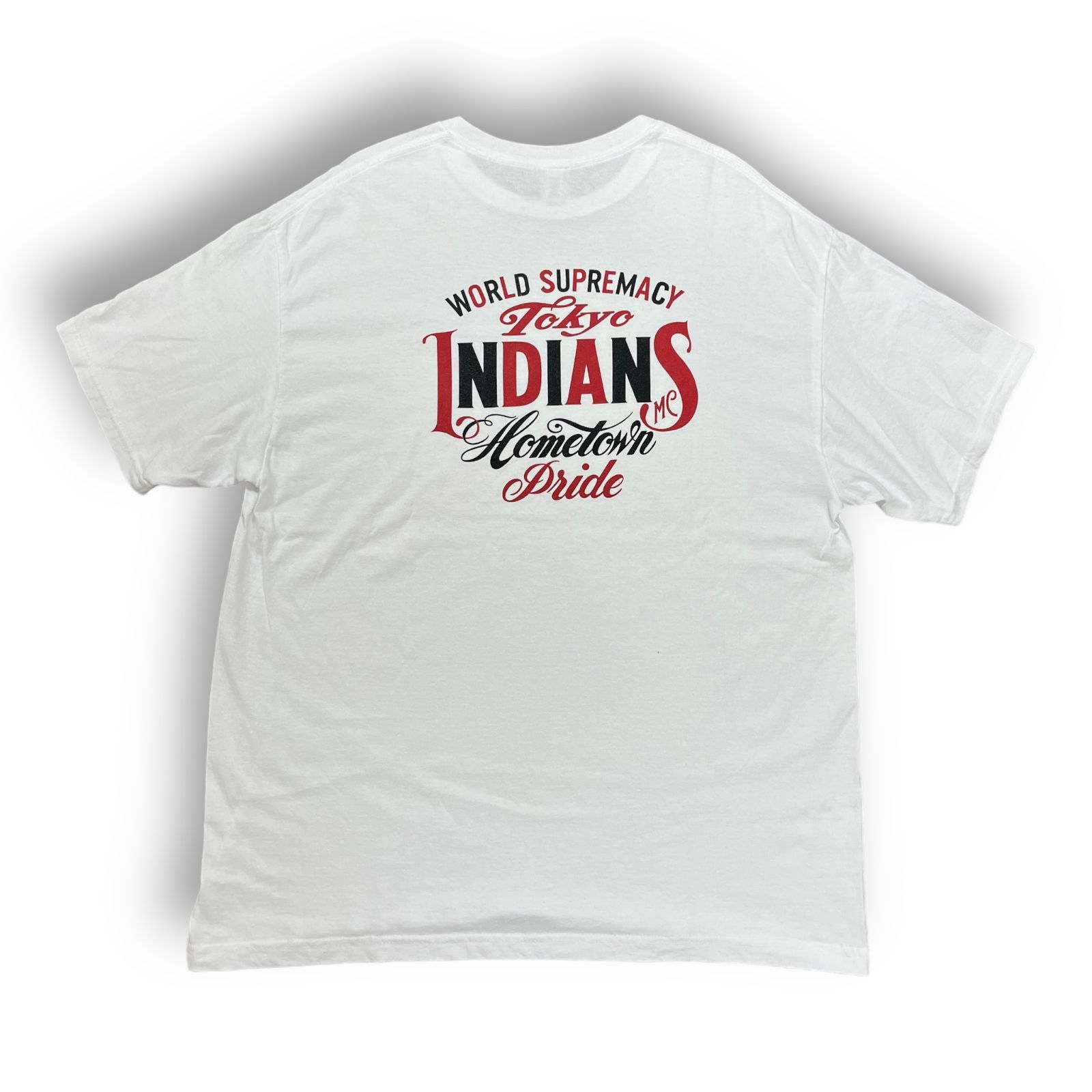 東京インディアンズ　tシャツ　XL トリコロール