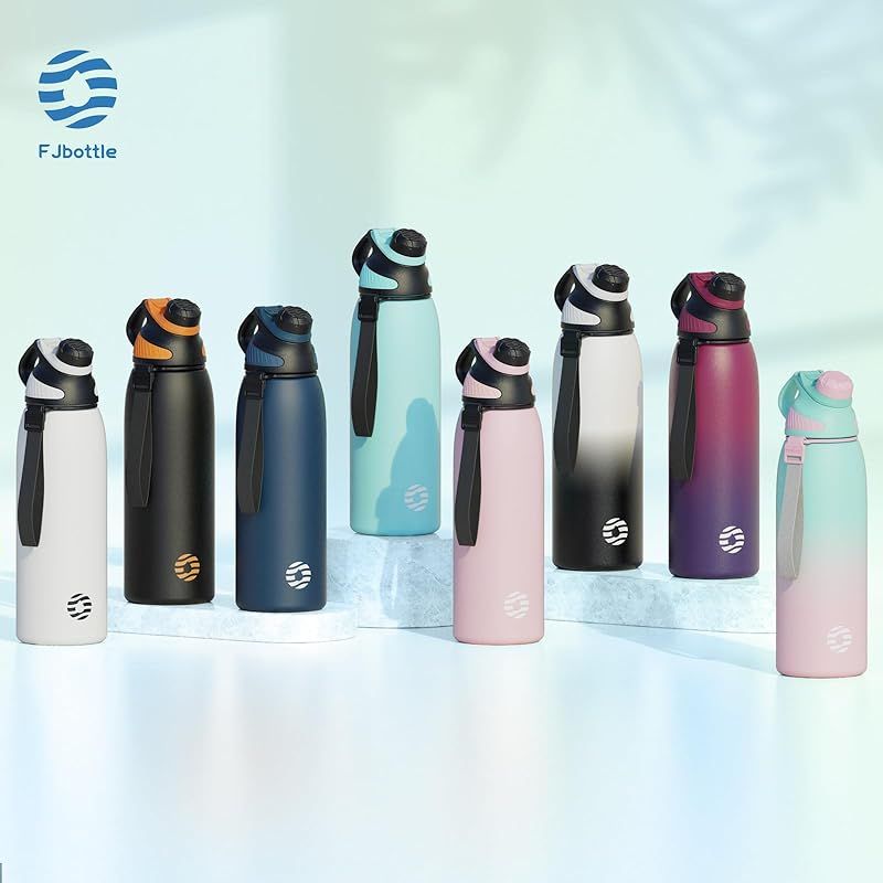 FJbottle 水筒 950ml 真空断熱 直飲 FJbottle 水筒 1リットル 真空断熱