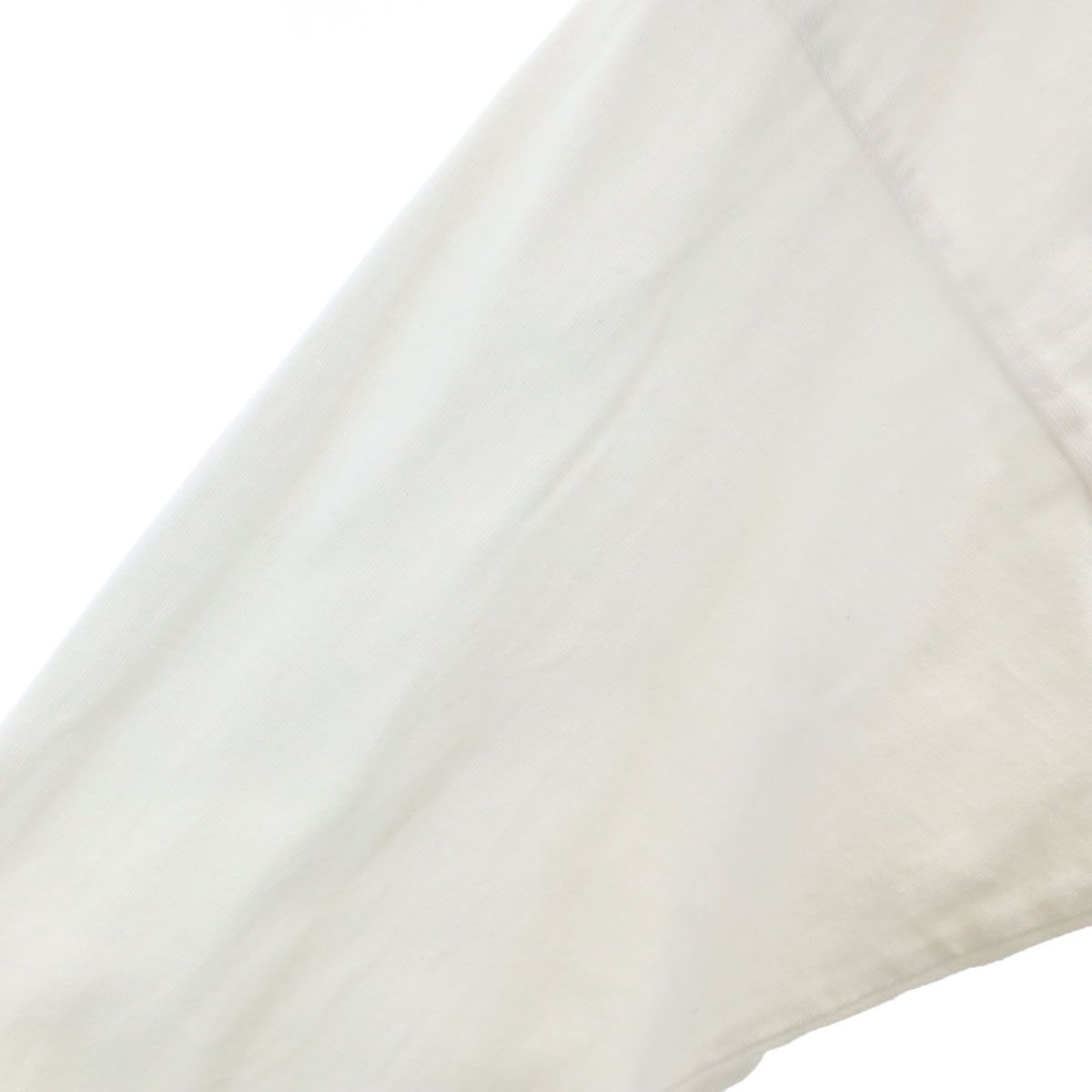 9090 ナインティナインティ バックプリント 長袖 Tシャツ M ホワイト