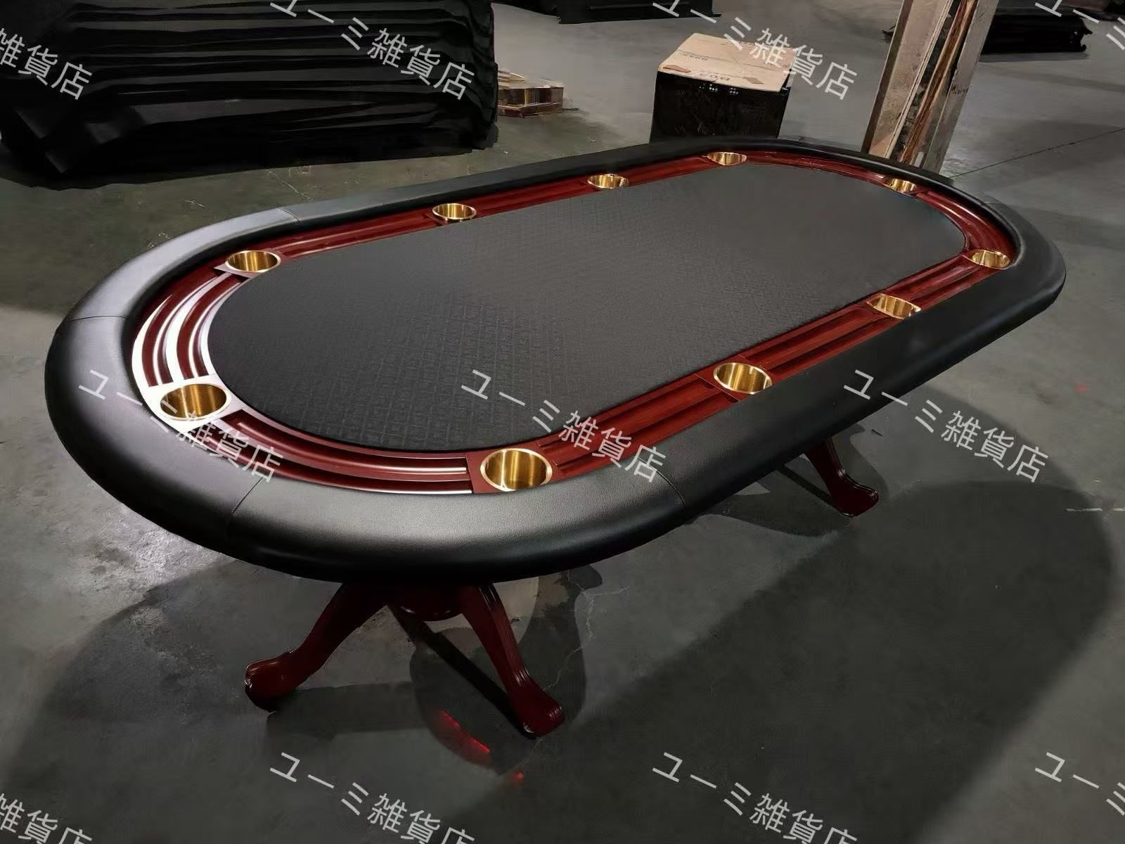 2655新品*ポーカーテーブル10人対応カジノ チップラック ドリンク