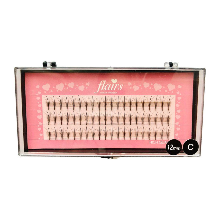 マツエク セルフ エクステ 玉なしフレア 5Dフラット 2ケースセット