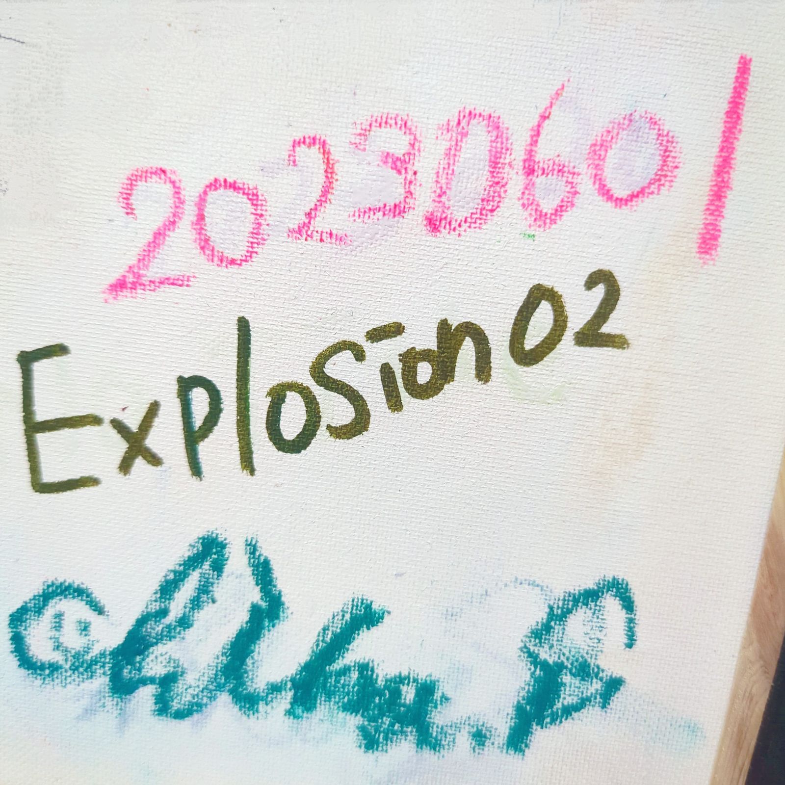 2023年製作＊価格交渉OK＊】Explosion,02 現代アート 女の子イラスト