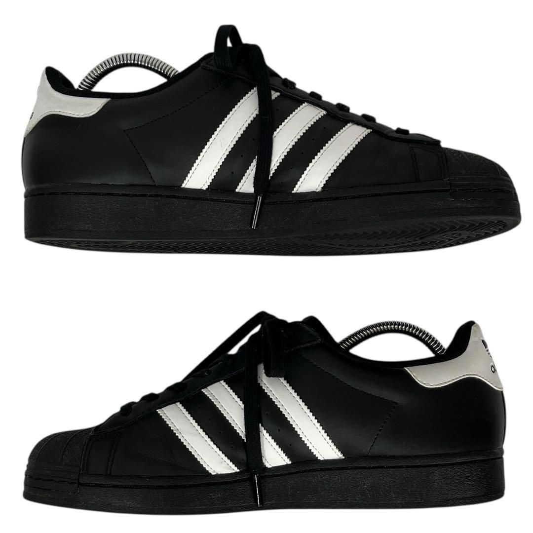 ★3769 adidas スニーカー スーパースター コアブラック/ゴールド28 3769_2 adidas スーパースター コアブラック ゴールド 28 - メルカリ