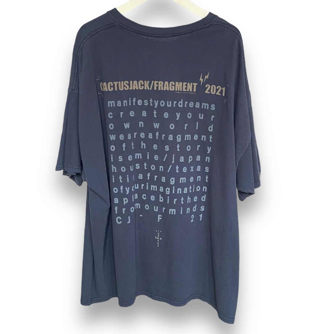TRAVIS SCOTT CACTUS JACK FOR FRAGMENT CREATE TEE - メルカリ