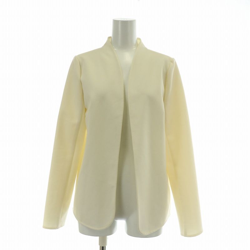 ソージュ SOEJU ストレッチファインライトジャケット ノーカラー