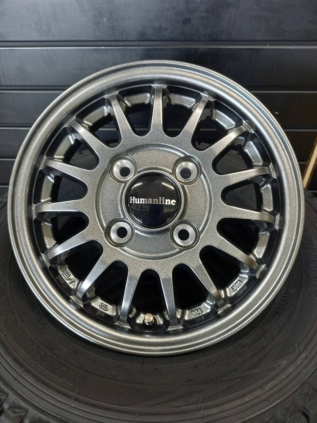 製 ダンロップ WINTER MAXX SV01 145R12 6PR HF-15 ● ハイゼット●アトレー●ピクシス●キャリー●エブリイ バン スタッドレスタイヤ アルミ 4本SET 145|80R12 80|78 相当