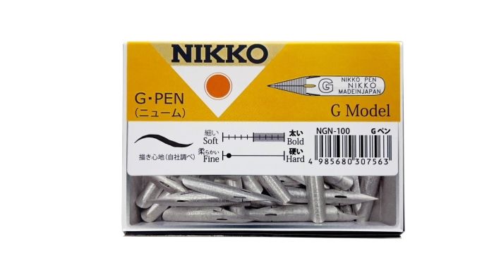 立川ピン製作所 日光 ペン先 NIKKO NG-100 100本入り 2箱