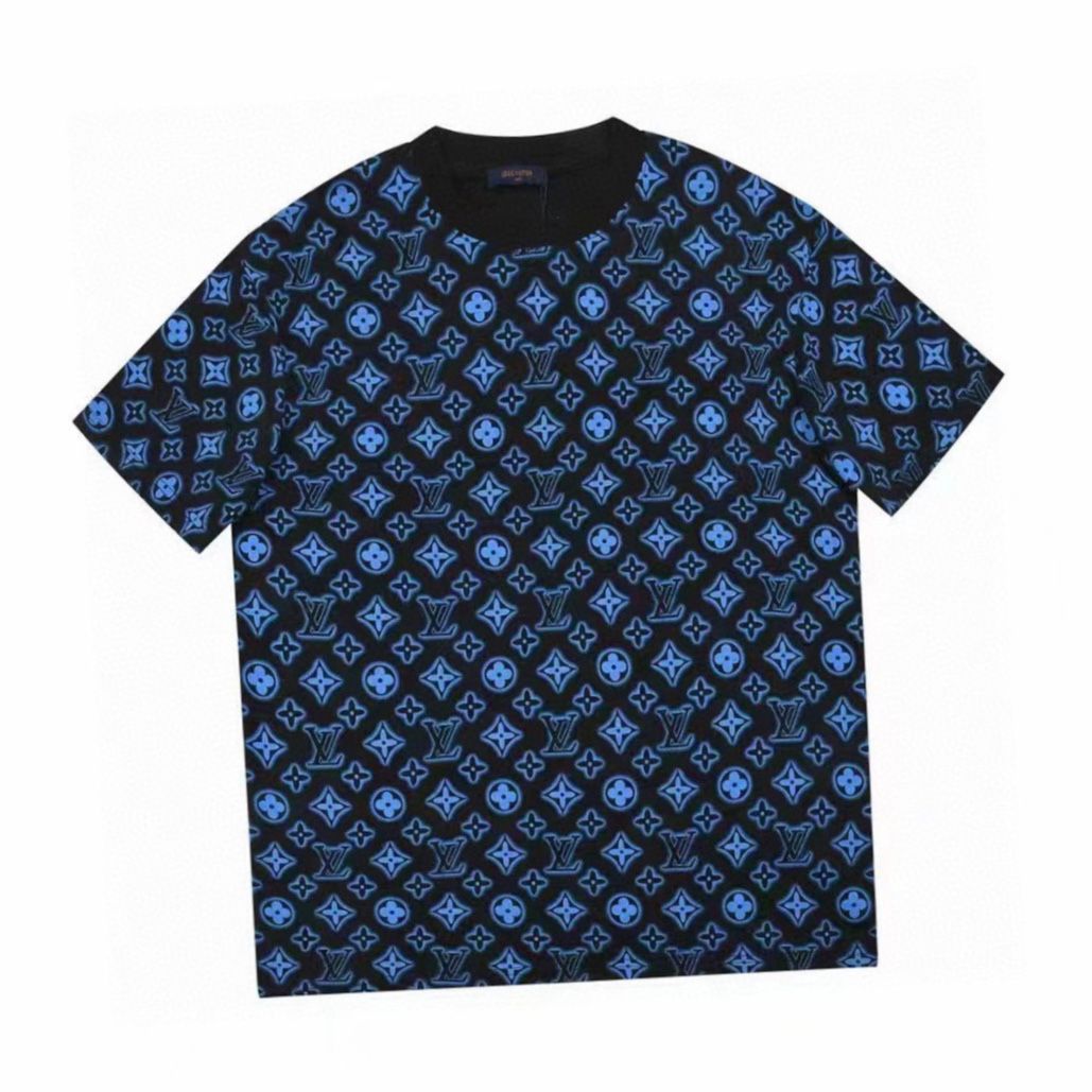 今日特価】Louis Vuitton モノグラムプリントクルーネック T