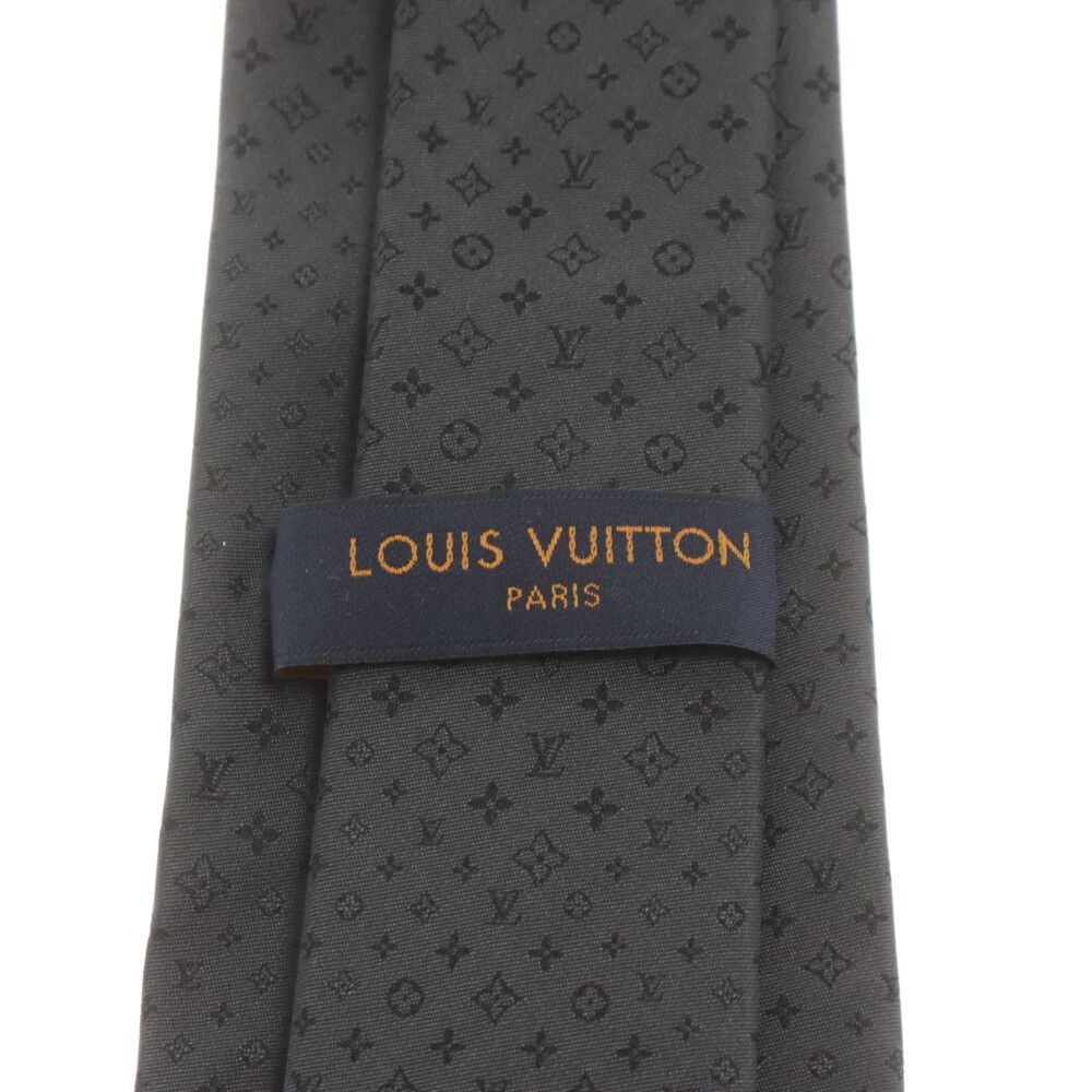 LOUIS VUITTON (ルイヴィトン) ミックスド モノグラム シルク ネクタイ