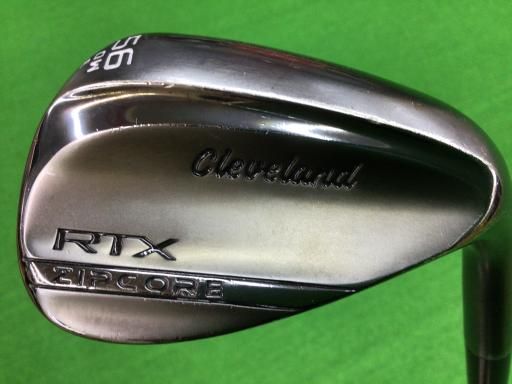 クリーブランド Cleveland RTX ZIPCORE ブラックサテン 56°|06° LOW ウェッジ WG Dynamic G フレックスS メンズ 男性用 右利き 右用 Cランク ゴルフクラブ