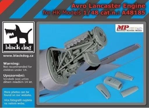 プラモデル　1/48 アブロ ランカスター用エンジン (HKモデル用) ディティールアップパーツ [HAUA48185] 中古】プラモデル 1/48 アブロ ランカスター用エンジン (HK