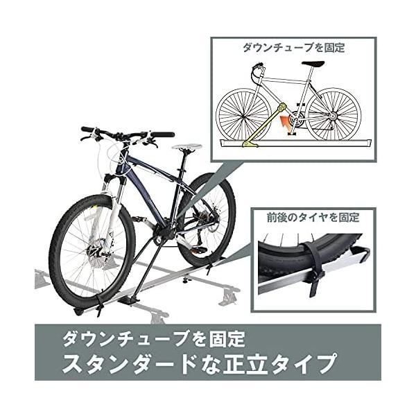 カーメイト サイクルキャリア inno サイクルアタッチメントST IN385 ブラック×シルバー ブラック×シルバー 最大積載量 17kg