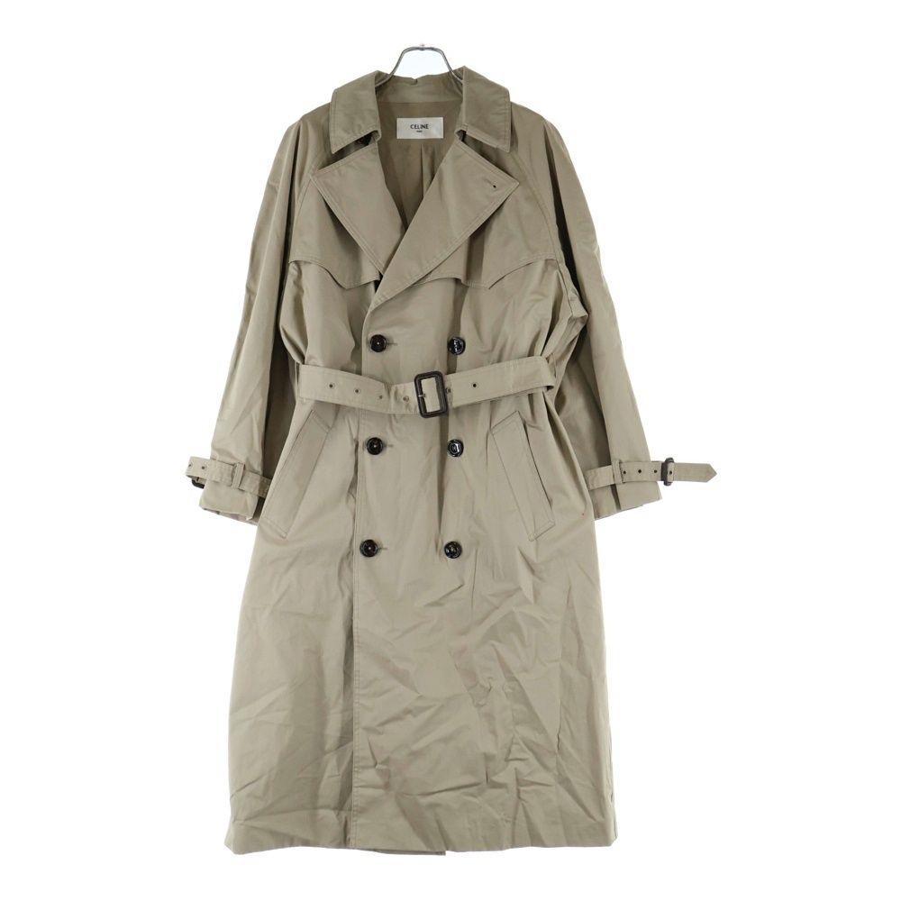 CELINE セリーヌ ベルト付きトレンチコート レディース ベージュ 2M745519O